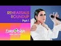 Eurovision Song Contest - Rehearsals Roundup (Part 1) | Malmö 2024 #UnitedByMusic