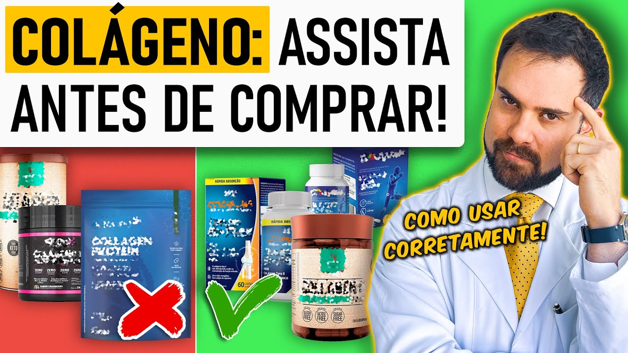 Colágeno: Use da Forma CERTA e Não Gaste Dinheiro à Toa [Aula completa]