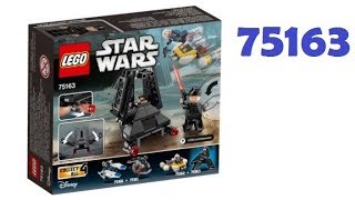 LEGO Star Wars Микроистребитель имперский шаттл Кренника (75163) - відео 2