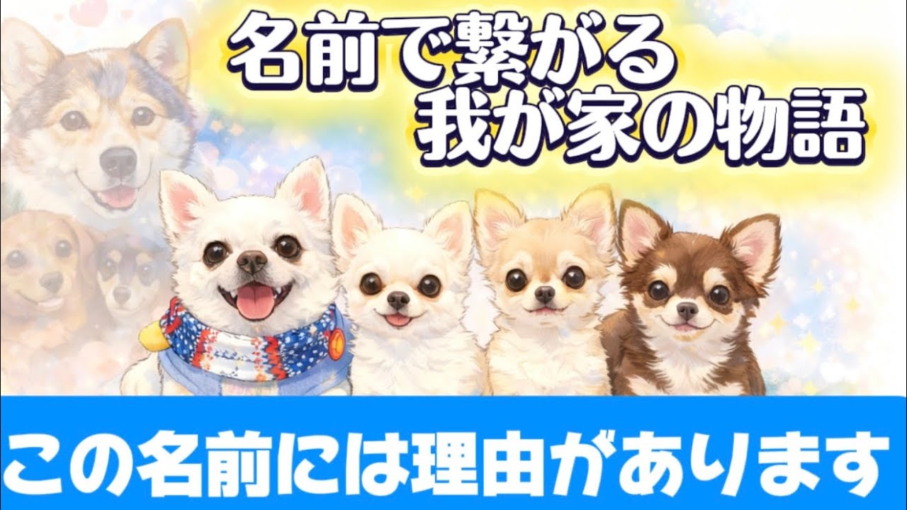 【名前は愛のバトン】名前に込めた家族の物語