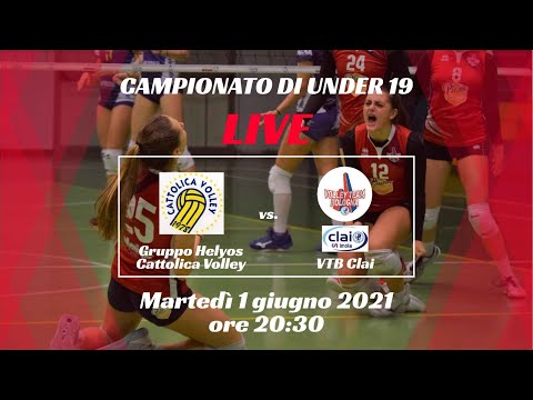 Helyos Cattolica Volley U19 vs CLAI VTB Pianamiele Pica U19