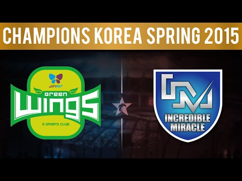 JAG vs IM, Game 1 | LCK Spring 2015 W10D1 | Jin Air Green Wings vs IM