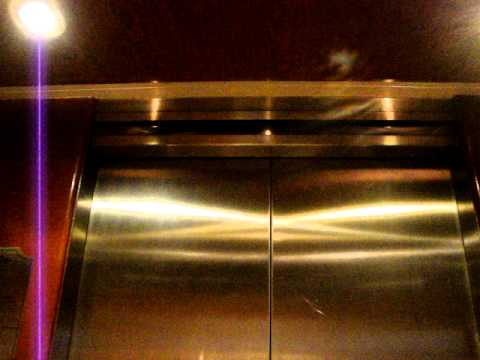 Amazing Old Mitsubishi Traction Elevators/Lifts at CITIC Hotel Beijing Airport, Beijing, China