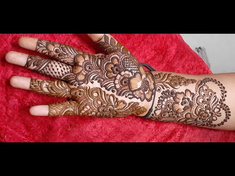 Indo Arabic mehndi | latest mehndi |mehndi design | attractive mehndi| new mehndi designs| henna