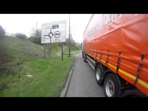 DF65OGA Uk bad drivers Bacton Transport