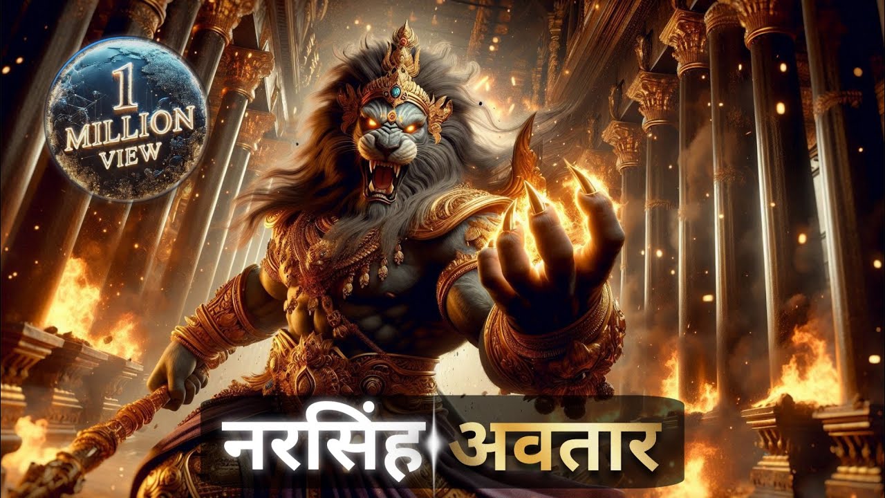 नरसिंह अवतार | Narasimha Bhagwan | Bhaktiwood #narasimha  #vishnu #holikadahan #bhaktiwood