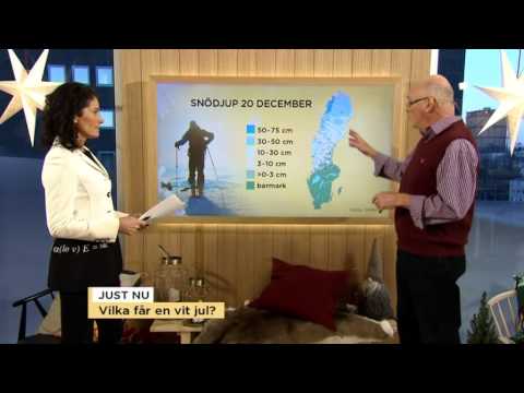 Vilka får en vit jul? - Nyhetsmorgon (TV4)