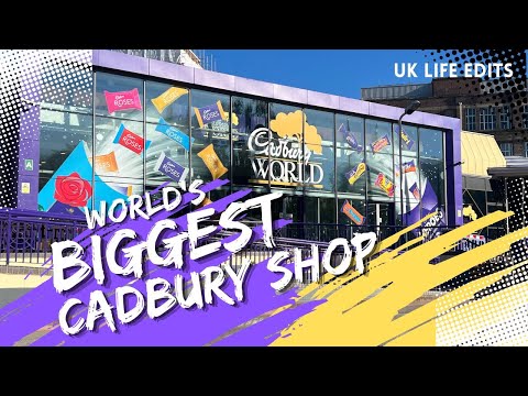 Cadbury worLd | the world’s biggest cadbury shop | Cadbury world birmingham, UK