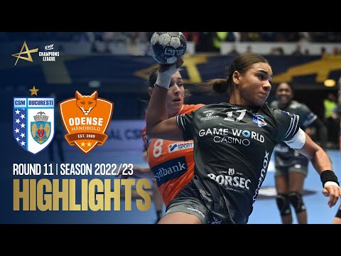 CSM Bucuresti vs Odense Håndbold | Round 11 | EHF Champions League Women 2022/23