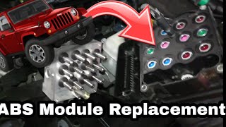 2007-2018 Jeep Wrangler ABS Module: Fixing the ESP/BAS Lights and