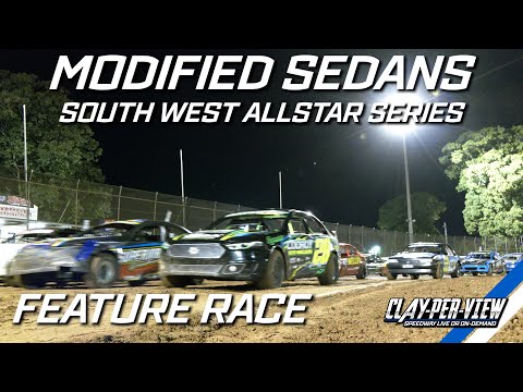 Modified Sedans | South West Allstar Series - Kingaroy - 15th Oct 2022 | Clay-Per-View Highlights