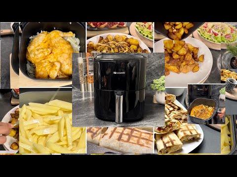 Recettes Du Quotidien Simples et Rapides Avec le Airfryer ✨Comment Réussir Des Frites Croustillantes