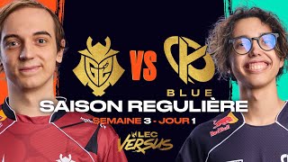 G2 vs KCB, ÇA PASSE PAS LOIN ! (LEC Versus 2026)