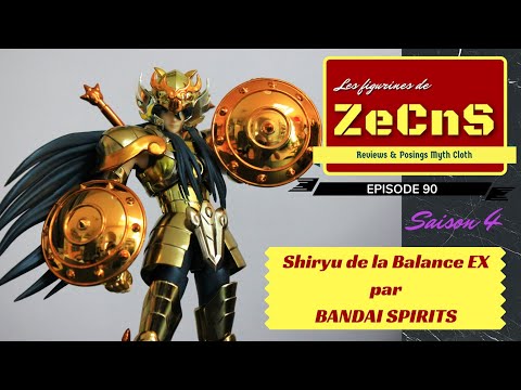 Saint Seiya Myth Cloth - Les Figurines de ZeCnS - Shiryu de la Balance EX Bandai Spirits Review