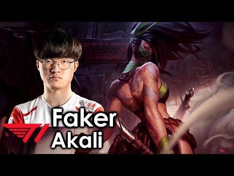 Faker picks Akali