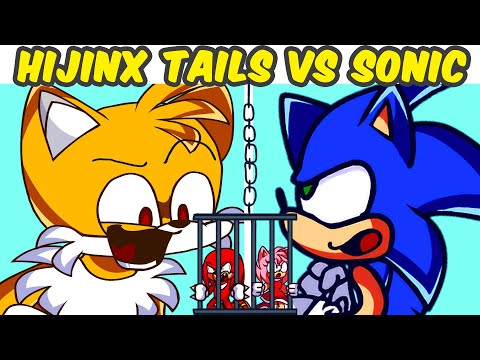 Friday Night Funkin' VS Sonic VS Tails (FNF MOD) | FNF Hijinx but Tails and Sonic sings it