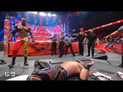 Bobby lashley attacks Seth "Freakin" Rollins (full segment) Part 1- Raw, Nov 7 2022