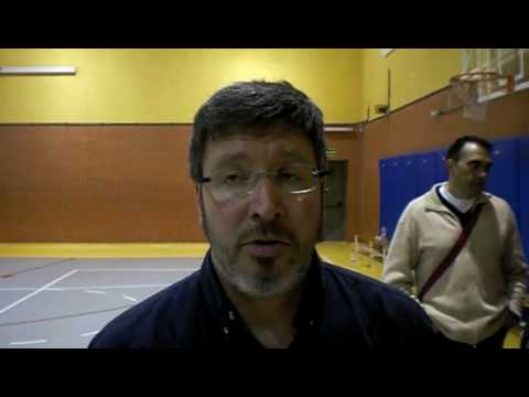 Gustavo Lalima tras el Fundal Alcobendas - Space Tanit Eivissa