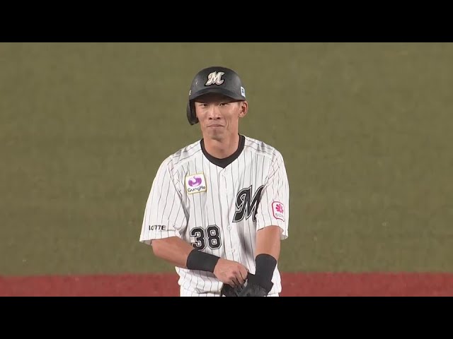 【2回裏】怒涛の4連打!! マリーンズ・高部瑛斗 タイムリー2ベースヒットで勝ち越し!! 2024年6月28日 千葉ロッテマリーンズ 対 オリックス・バファローズ