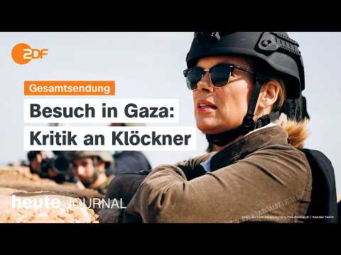 heute journal vom 12.02.2026 Trump kippt Klimaregel, EU sucht Wirtschaftskurs, Gaza-Besuch in Kritik