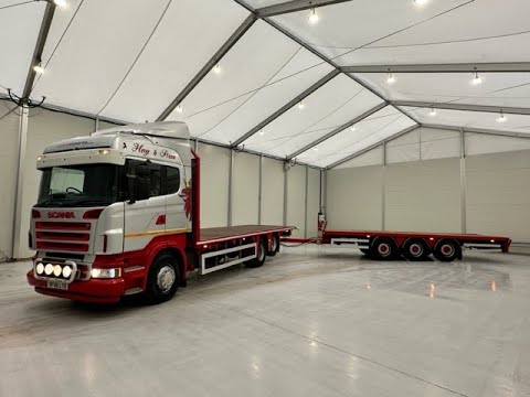 SF06 LTO - Scania R470 10 Tyre Flatbed Drawbar | Law Truck Centre UK