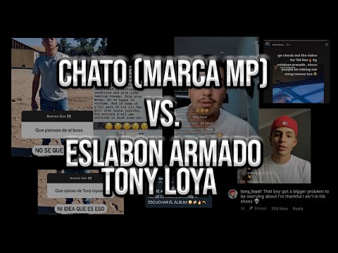 CHATO (MARCA MP) vs. ESLABON ARMADO and TONY LOYA *here's what really happened* *marca mp split?*