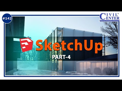 Learn SketchUp: 4 Beginner SketchUp Tutorial (English)