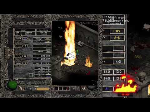 Hardcore Diablo 2 Classic Sorceress any% P1 normal walkthrough