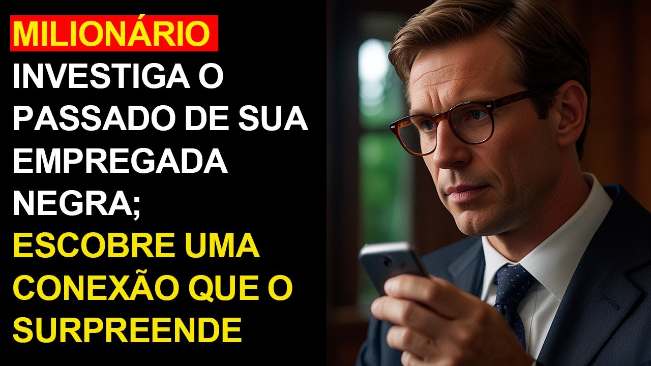 MILIONÁRIO INVESTIGA O PASSADO DE SUA EMPREGADA NEGRA; DESCOBRE UMA CONEXÃO QUE O SURPREENDE