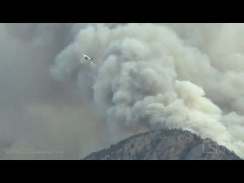 10-17-2020 Lyons Co- Destructive Wildfire-Huge Flames-Pyrocumulus Timelapses