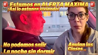 🚨En alerta máxima + No podemos salir + Así lo estamos viviendo‼️+ Anulan las clases + Sin dormir❕