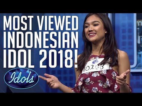 TOP 10 MOST VIEWED INDONESIAN IDOL 2018 AUDITIONS! | Idols Global