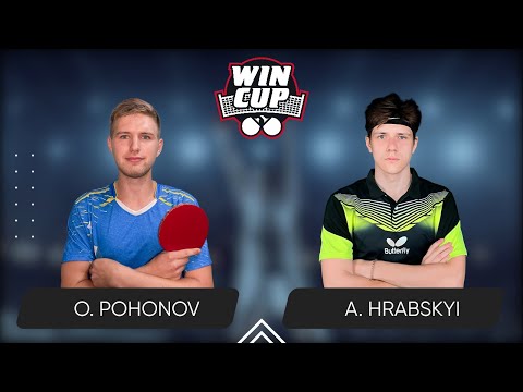 08:00 Oleksandr Pohonov - Andrii Hrabskyi 18.09.2024 WINCUP Professional. TABLE 1