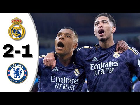 Mbappe Double - Real Madrid vs Chelsea 2-1 | All Goals & Highlights 2024