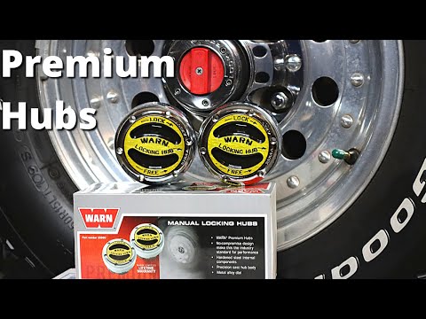 Ford Bronco Dana 44 Warn Premium Locking Hubs Upgrade | 1980-1996 Bronco F150 | Bronco Restoration