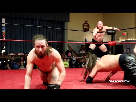 Andre Myette & Titus vs Riddick Stone & Covey Christ - NBW Truro April 13th 2019