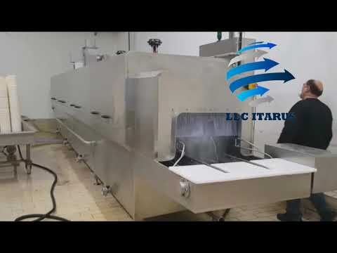 Машина для мойки сырных форм, блок-форм, мультиформ