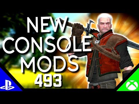 Skyrim Special Edition: ▶️5 BRAND NEW CONSOLE MODS◀️ #493 (PS4/XB1)