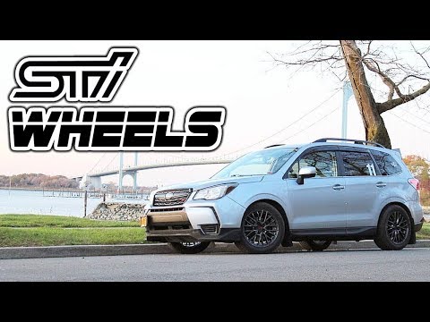 I Put STi Wheels on my Forester and they look AMAZING! | 2014 - 2018 Subaru Forester XT