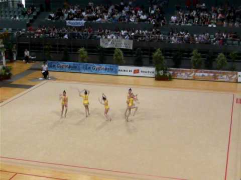 Orléans DF1 Benjamines 2009 5 Cordes Championnat de France Toulouse GRS