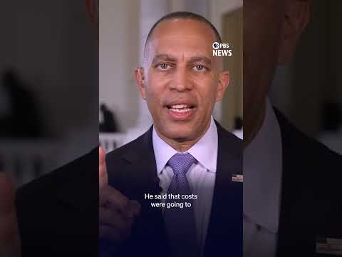 Jeffries: Rising costs a 'direct result' of Trump policies