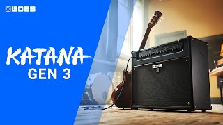 YouTube Video - BOSS Katana Gen 3 Amplifiers | Take It to the Next Stage