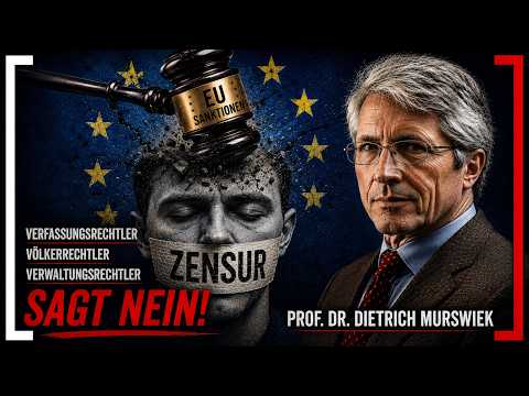 Sanktionen gegen Meinungsäußerungen. Wie die EU Rechtsstaat und Meinungsfreiheit untergräbt Video-Thumbnail von YouTube
