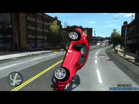 GRAND THEFT AUTO IV 2009 MERCEDES-BENZ ML BRABUS CRASH TESTING HD