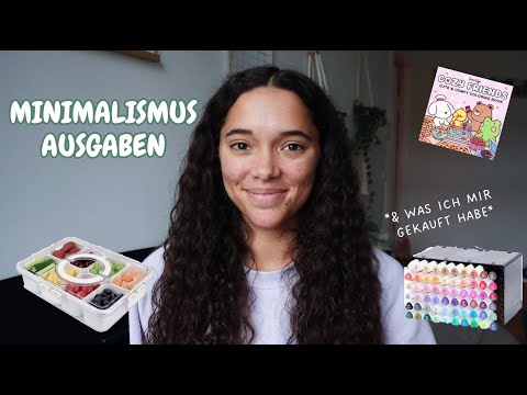 Minimalismus Ausgaben im Oktober | Was ich mir gekauft habe | Vergleich zur No Buy Challenge| 2025
