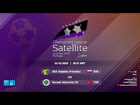 SKK Dolphins Prievidza - Kocaeli University SC | IKF KCL Satellite (2025-26)
