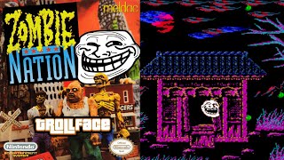 Trollface - Hack of Zombie Nation [NES]