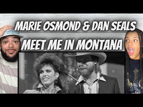 BEAUTIFUL!| FIRST TIME HEARING Marie Osmond & Dan Seals  - Meet Me In Montana REACTION