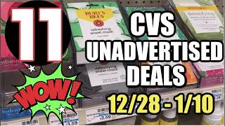 CVS UNADVERTISED DEALS (12/28 - 1/10)