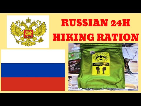 RUSSIAN 24H HIKING RATION - TASTE TEST REVIEW